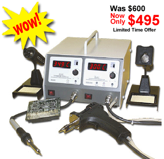 DeSoldering Station, Digital Soldering and DeSoldering Station, DeSolder, Solder, Thru-Hole DeSolder Stations, Digital Station, MIL-Spec