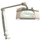 Lighted Magnifier, Magnifying Lamp, Diopter, Bench