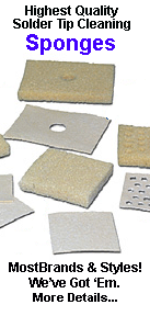 Replacement Sponges, Soldering Tip, Cleaning, Soakers, Brands