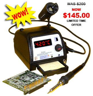 Digital Soldering Station, SMD Soldering, Thru-Hole Soldering Station, Solar Photovoltaic Cells, Rework, Solder Station, Soldering Tips