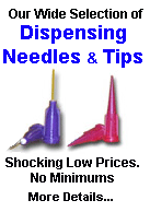 Tapered Tips, Dispensing, Needles